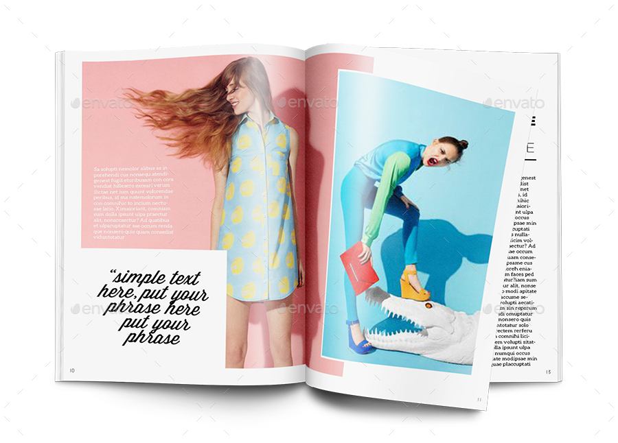 Fashion Editorial, Print Templates | GraphicRiver