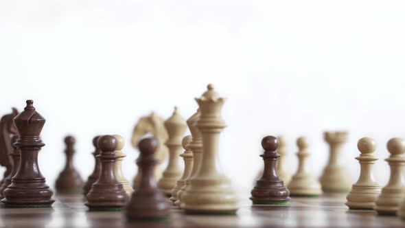 The Chess Pieces Are Located In A Live Game alt