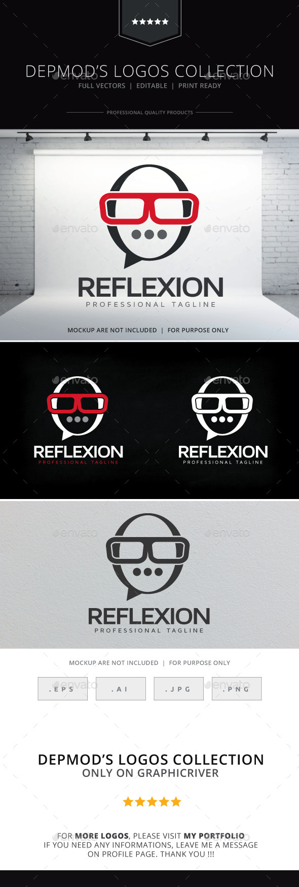Reflexion Logo - Symbols Logo Templates