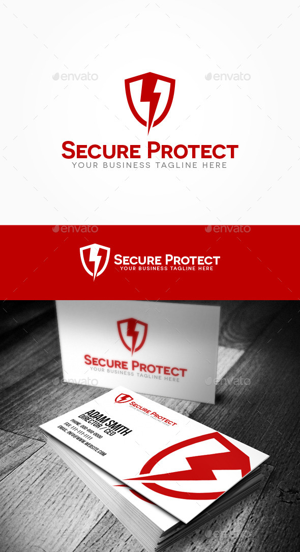 Secure Protect Logo - Crests Logo Templates