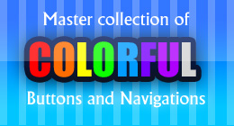 COLORFUL BUTTONS AND NAVIGATIONS