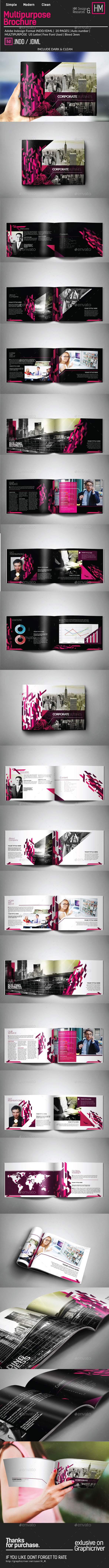 Multipurpose Corporate Brochure - Corporate Brochures