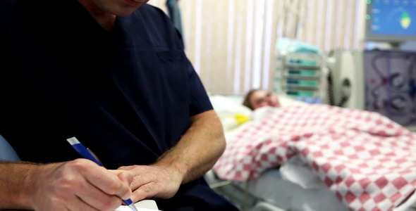 Doctor Writing Medical Prescription