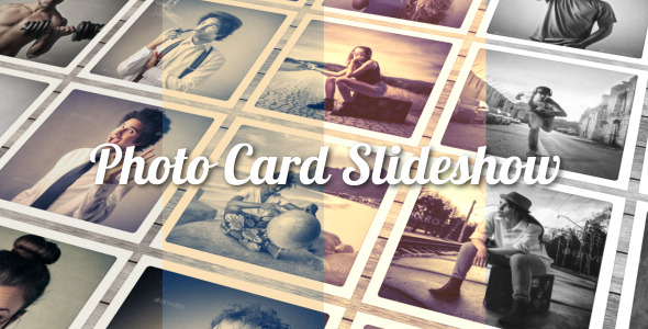 Photo Card Slideshow - VideoHive 10560694