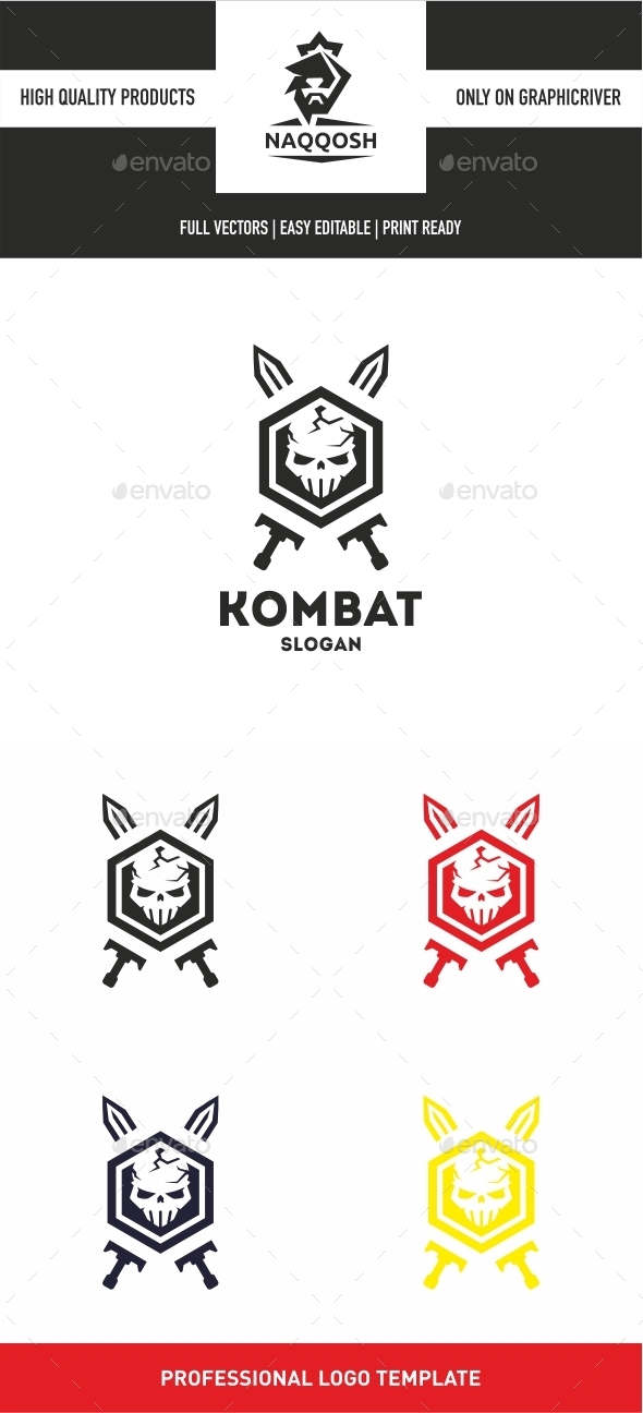 Kombat - Symbols Logo Templates