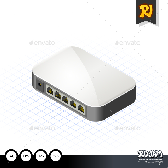 Isometric Hub - Technology Conceptual