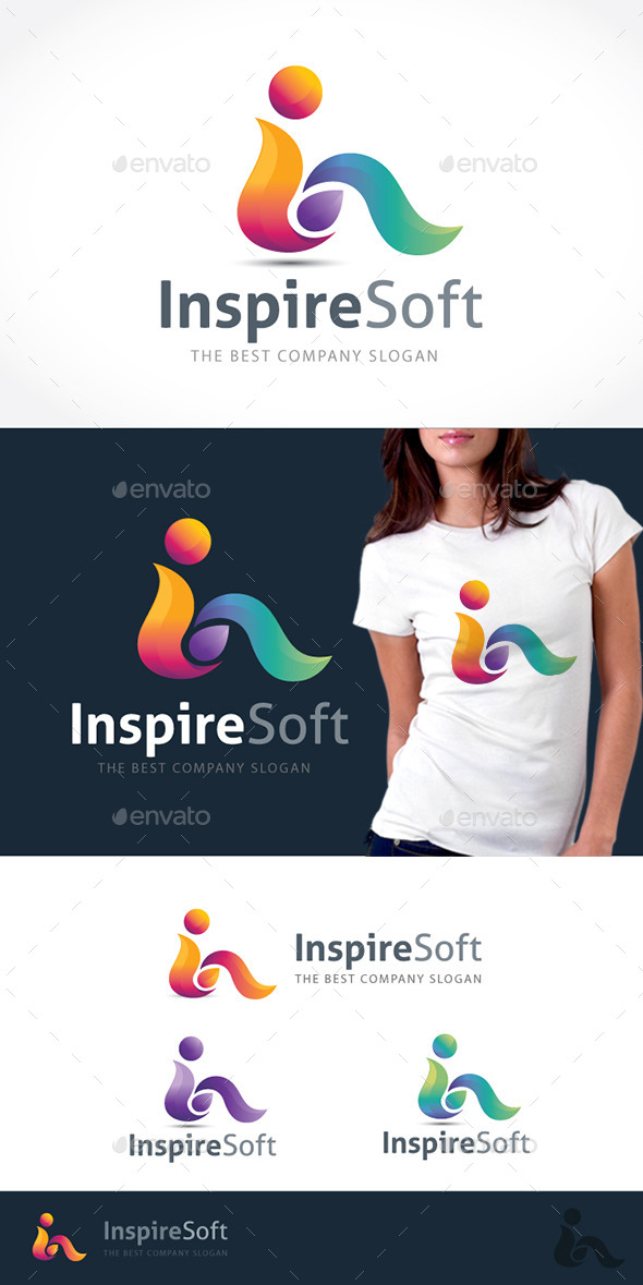 Inspire Soft - Letters Logo Templates