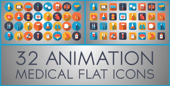 Medical Flat Icon - VideoHive 10565533