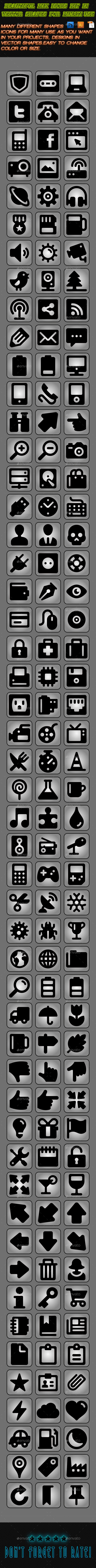 Beautiful Mix Icons Kit - Icons