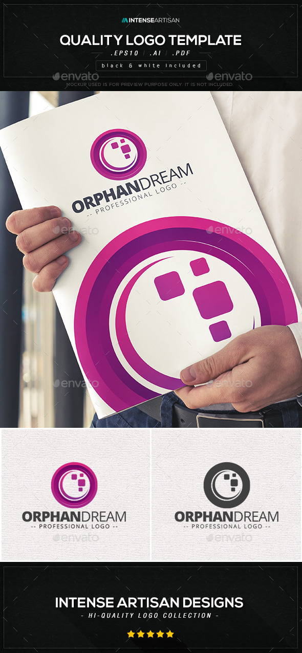 Orphan Dream Logo Template - Abstract Logo Templates
