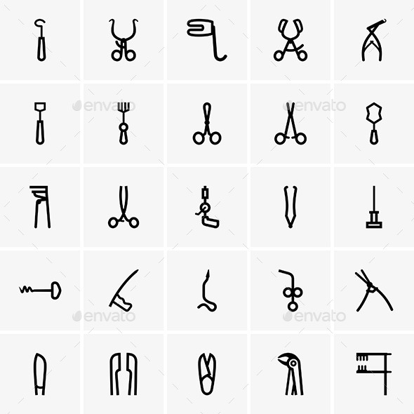 Surgical Instruments - Man-made Objects Objects