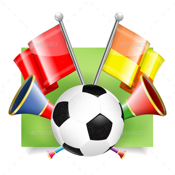 Soccer Banner - Sports/Activity Conceptual