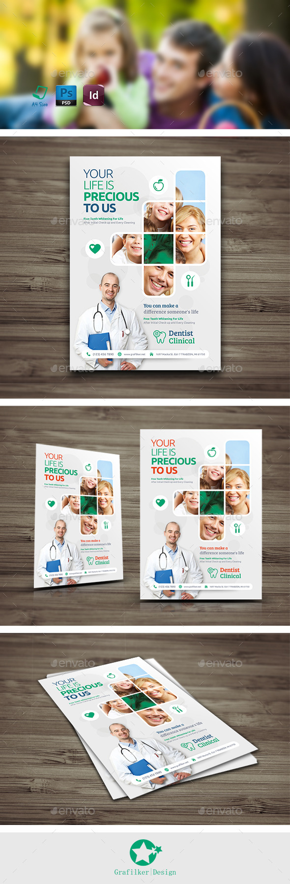 Dentist Flyer Templates - Corporate Flyers