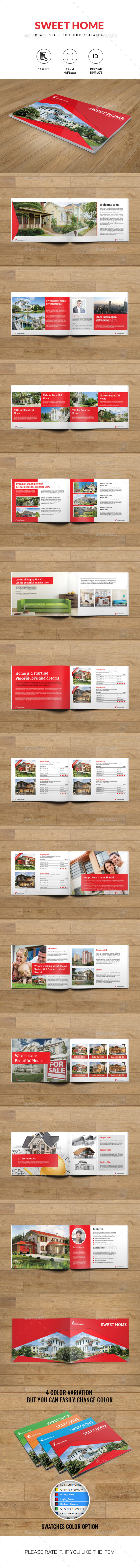 Real Estate Brochure-A5 and Half Letter Size - Catalogs Brochures