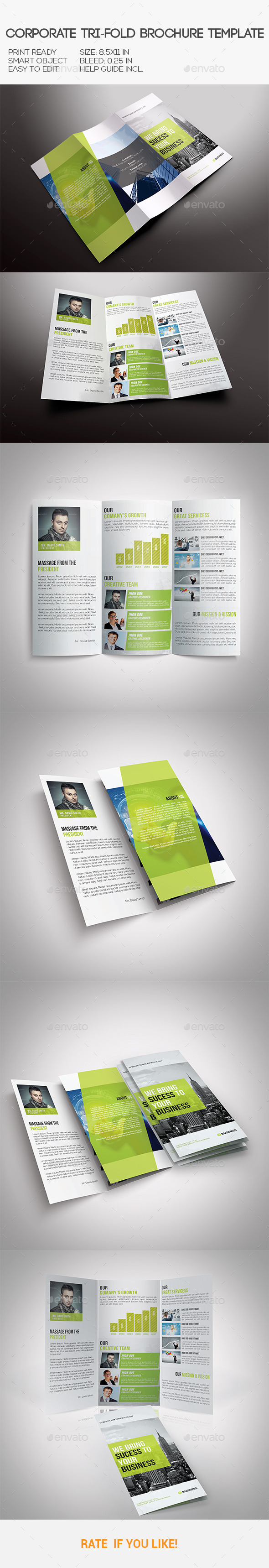 Corporate Tri-Fold Brochure - Corporate Brochures