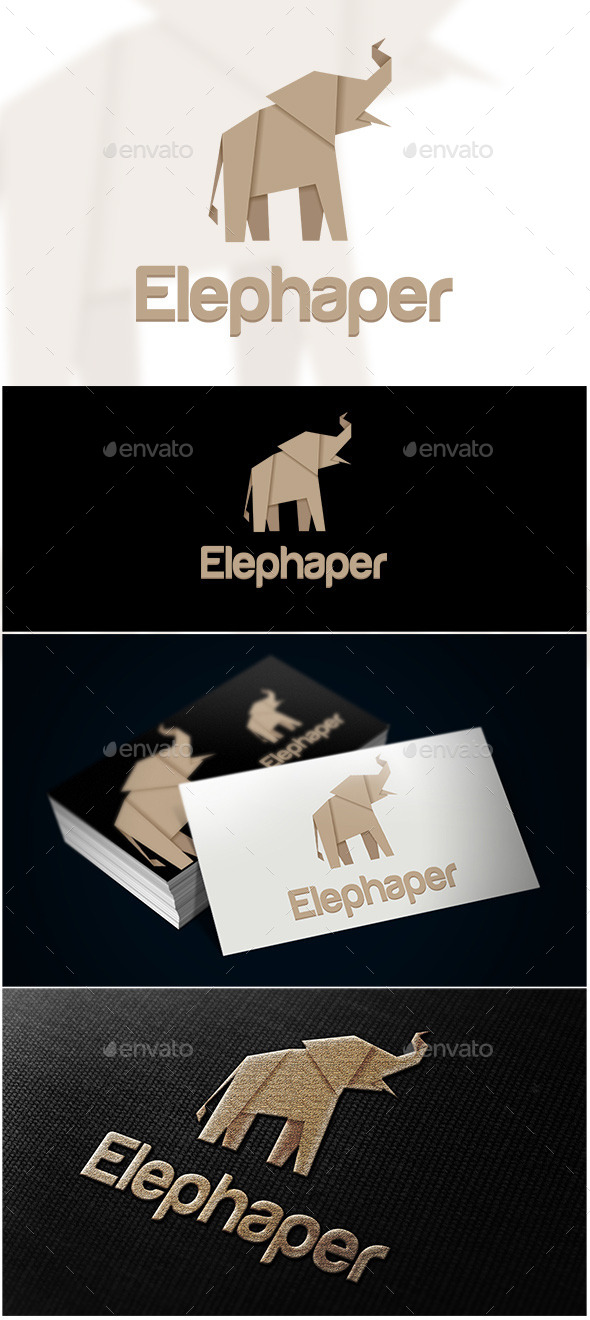 Elephaper Logo - Animals Logo Templates