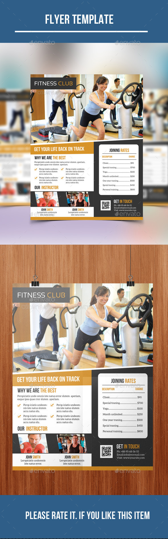 GYM Flyer - Corporate Flyers