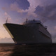 Luxury Cruise Ship On The Sea Animation - VideoHive Item for Sale