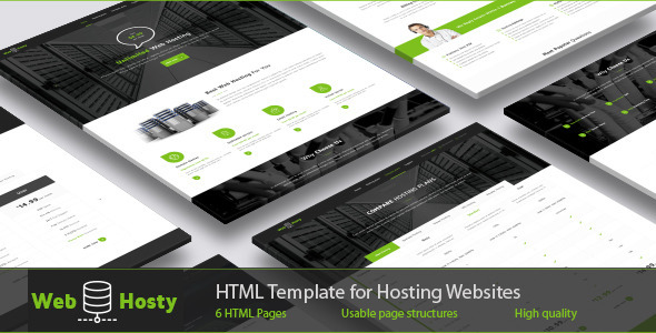 WebHosty - Hosting - ThemeForest 10582584