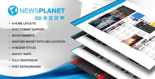 NewsPlanet - Magazine, News & Blog WordPress Theme - Blog / Magazine WordPress