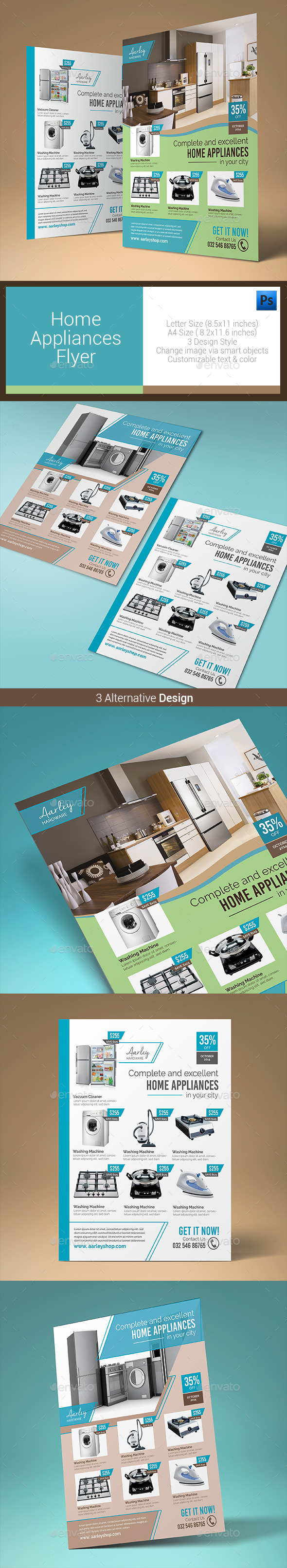 Home Appliances Flyer - Corporate Flyers
