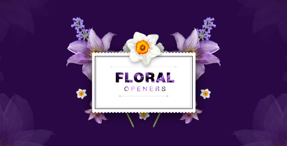Floral Openers Live - VideoHive 10520723