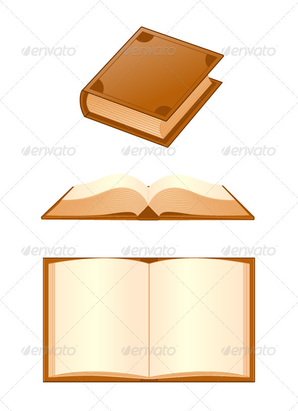 Books - Objects Vectors