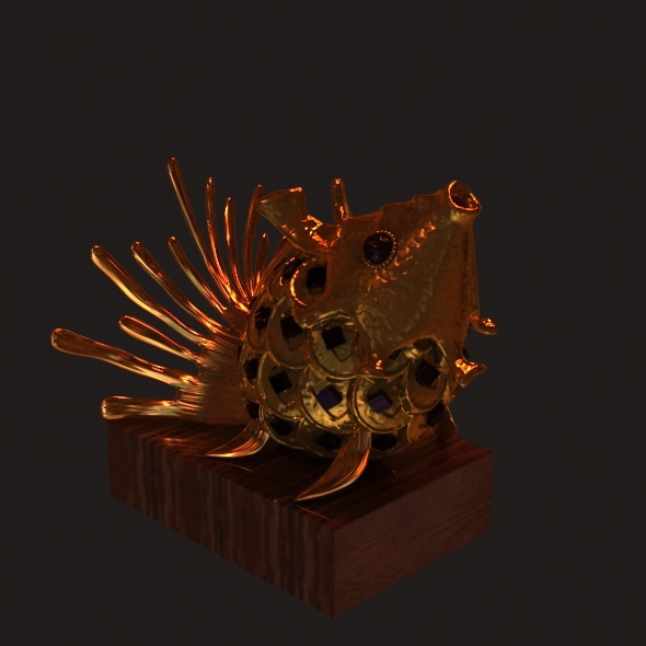 Golden Fish - 3Docean 10588135
