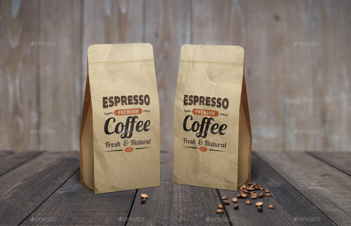 Download Coffee Bag / Cup Mock Up by grapulo | GraphicRiver