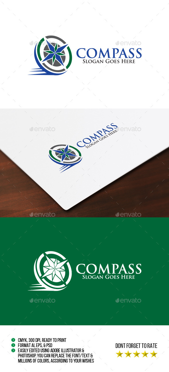 Compass Logo - Symbols Logo Templates