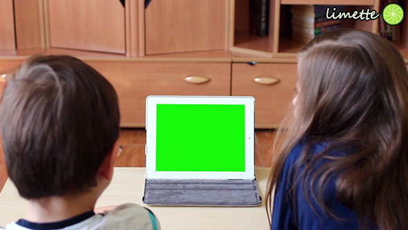 Tablet Green Screen