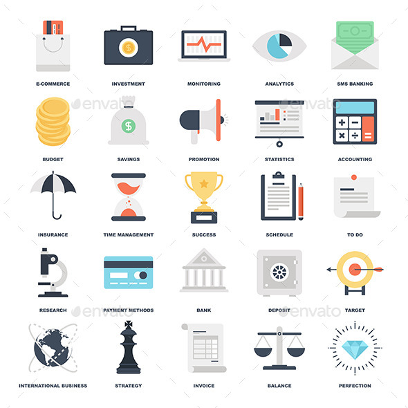 Business and Finance - Business Icons