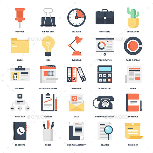 Office Icons - Business Icons