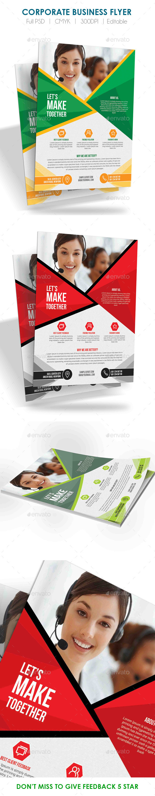 Corporate Business Flyer - Flyers Print Templates