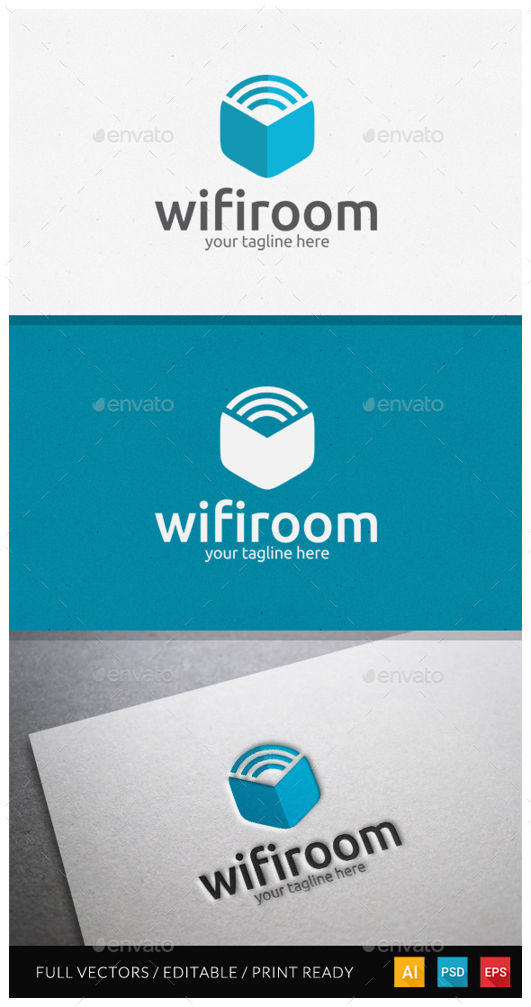 Wifiroom Logo Template - Objects Logo Templates
