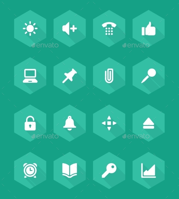 Flat Icons - Web Technology