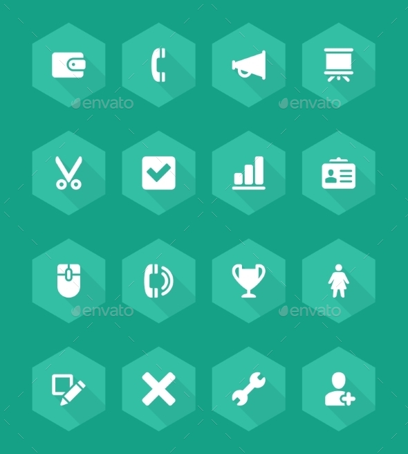Flat Icons - Web Technology