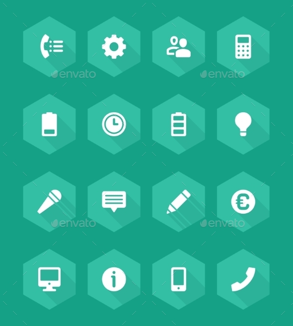Flat Icons - Web Technology
