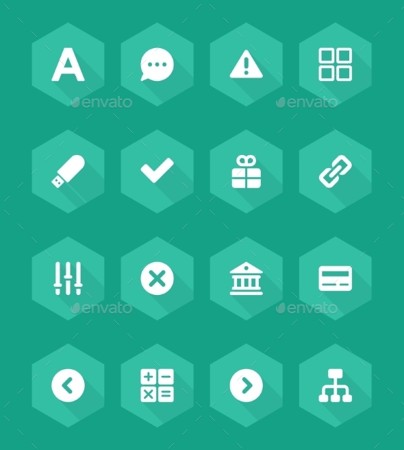Flat Icons - Web Technology