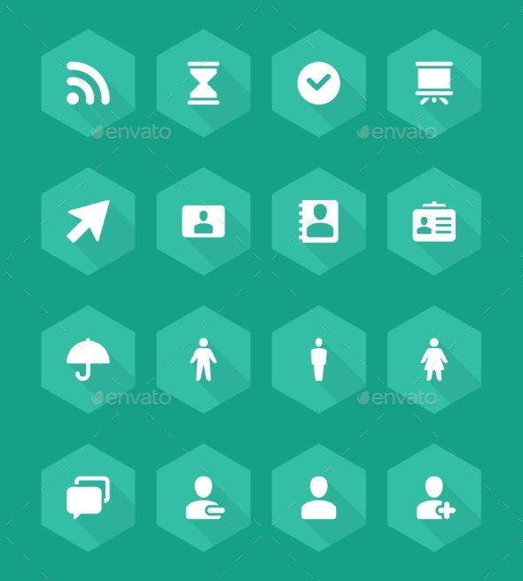 Flat Icons - Web Technology