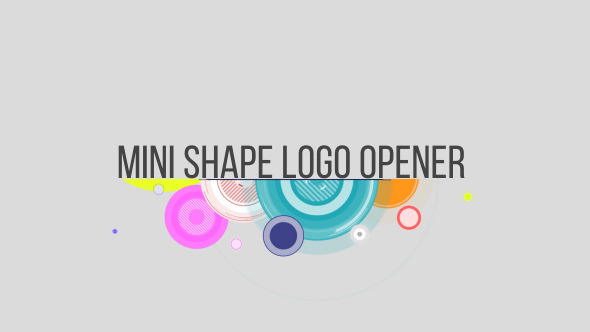 Shape logo minimal - VideoHive 10600768