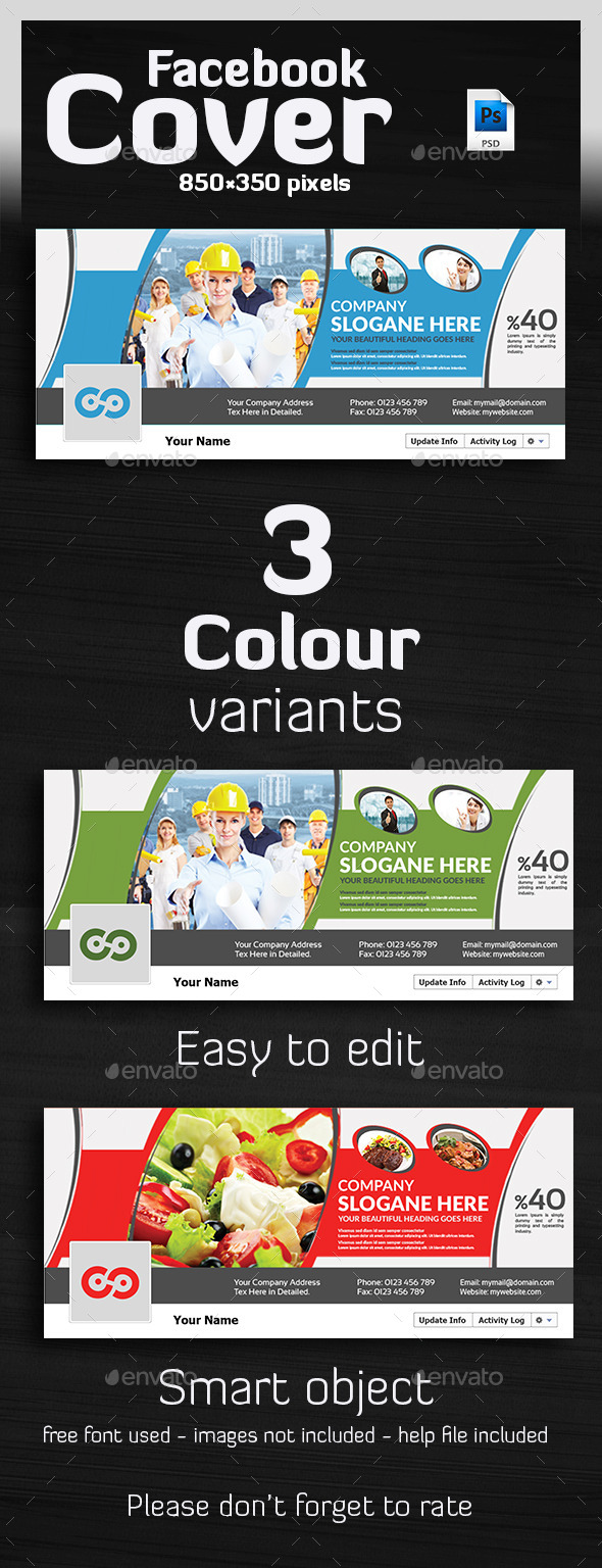 Multipurpose Banner Timeline Template - Facebook Timeline Covers Social Media