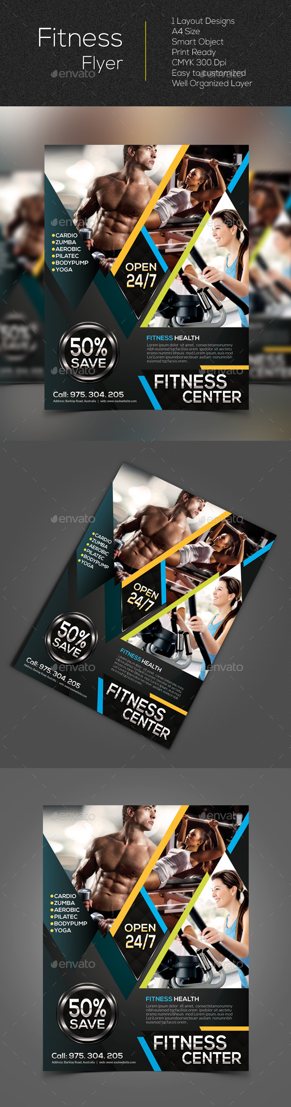 Fitness Flyer - Sports Events