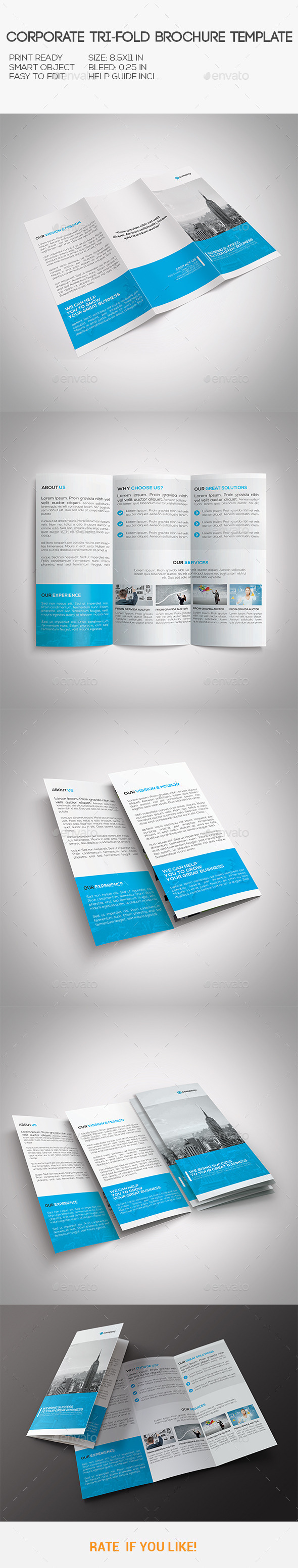 Corporate Tri-Fold Brochure - Corporate Brochures