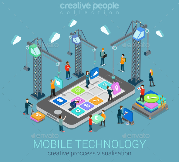 Mobile Technology Infographic - Communications Technology