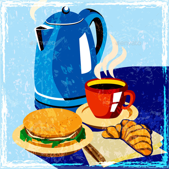 Lunch Time - Food Objects