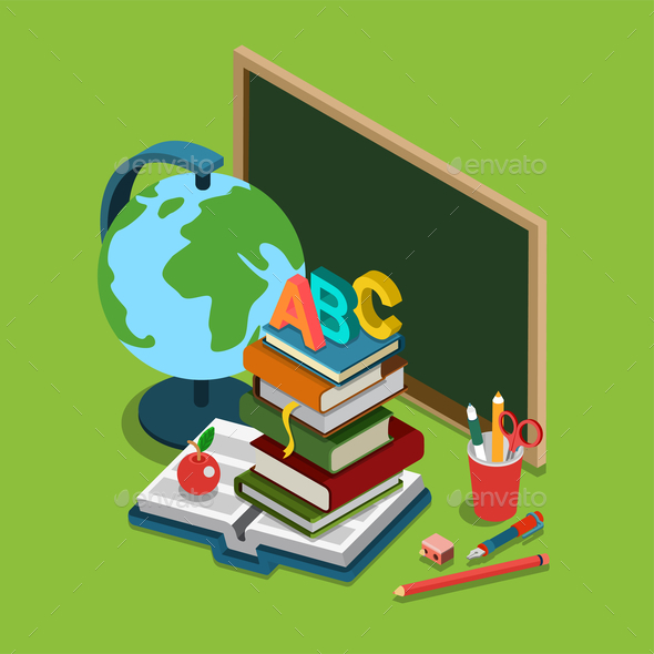 School College Education - Abstract Conceptual