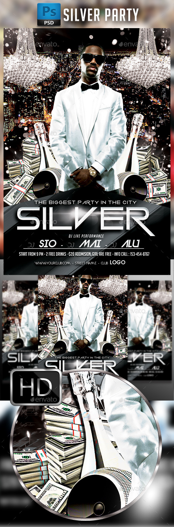 Silver Party - Clubs & Parties Events