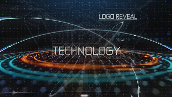 Hi-Tech HUD Logo Reveal