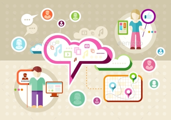 Social Network - Technology Conceptual